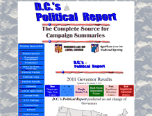 Tablet Screenshot of dcpoliticalreport.com